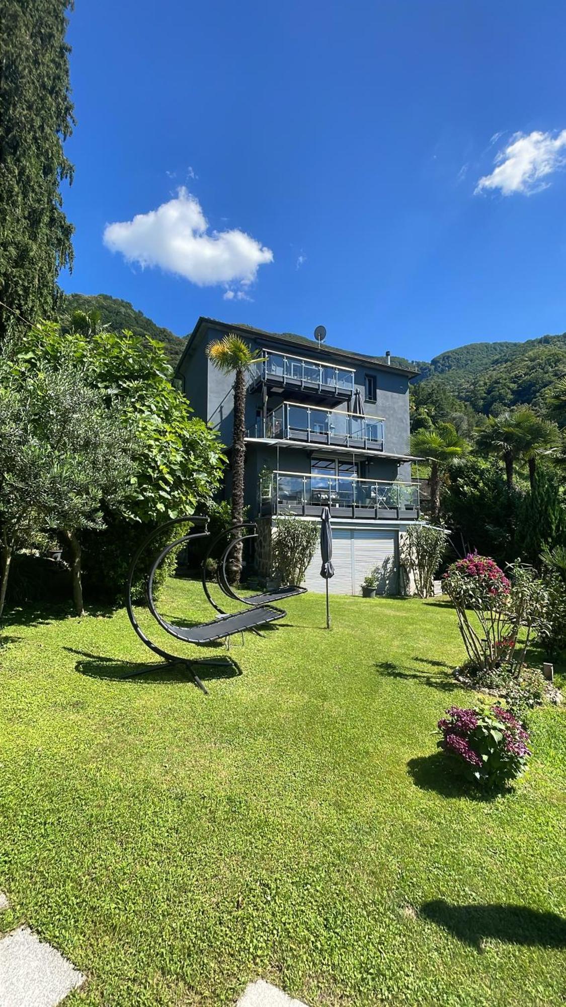 Cs Casa Serena Gambarogno Kültér fotó