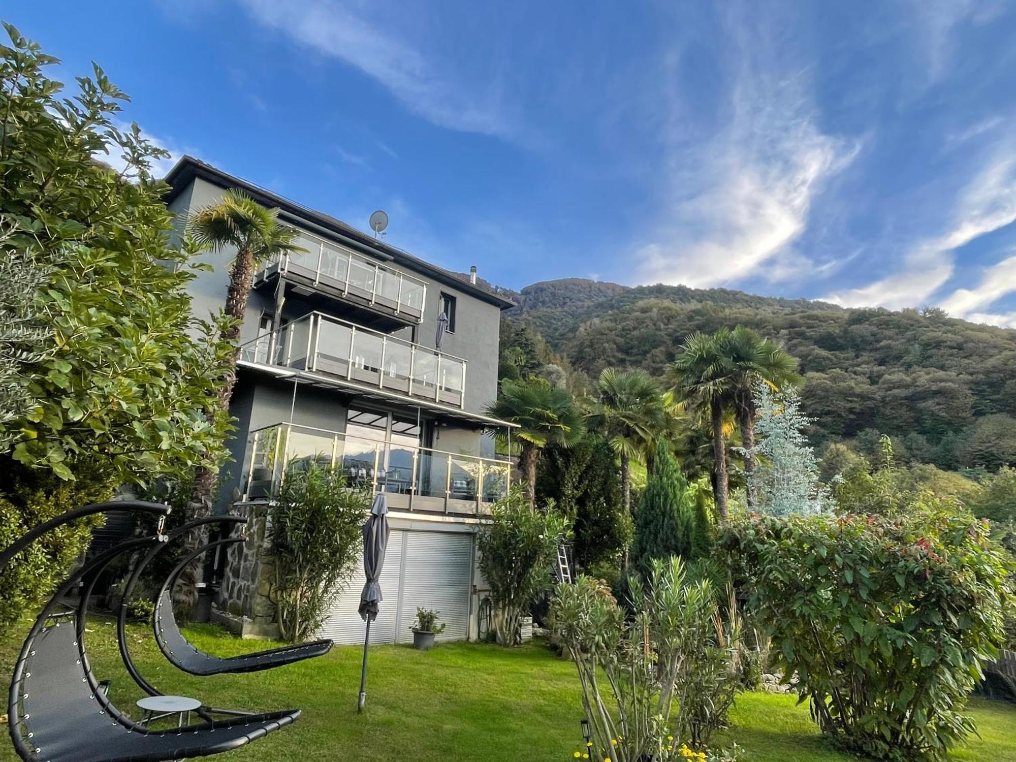 Cs Casa Serena Gambarogno Kültér fotó
